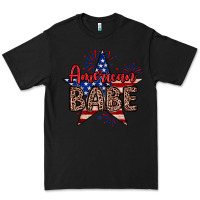 Black American babe Premium Tee - Neo Western