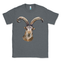 Charcoal Heather spanish goat face Classic Tee - LillyAllenDesigns
