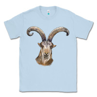 Dusty Blue spanish goat face Classic Tee - LillyAllenDesigns