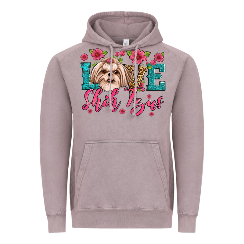 Love Shih Tzus Vintage Hoodie by Artiststas | Teevron