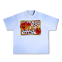 Grape Ice Spanish chula with roses Urban Heavy Tee - Jasminsmagicworld