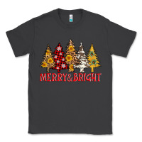 Smoke merry and bright leopard christmas trees Classic Tee - AdoDesignShop