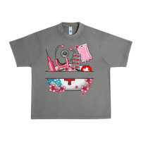 Tornado custom name nurse hat and elements Urban Heavy Tee - AdoDesignShop