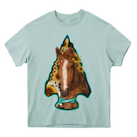 Arona arrowhead horse Heavy Core Tee - RanaPortraitStore