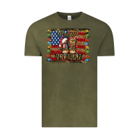 Vintage Olive proud veteran christmas army Vintage Tee - Jasminsmagicworld