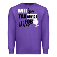 Purple Tax Day Will Give Advice For Beer Gift Premium Sweatshirt - Bettercallsaul