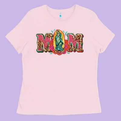 Mom Mexica Ladies Tee Designed By Texasbilliewilder