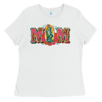 White mom mexica Ladies Tee - texasbilliewilder