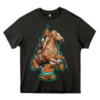 Asphalt arrowhead horse, Heavy Core Tee - RanaPortraitStore