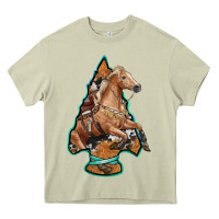 Mossy arrowhead horse, Heavy Core Tee - RanaPortraitStore