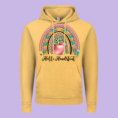 Hello Headstent Vintage Hoodie Designed By Jahusdesignshop