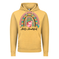 Vintage Mustard hello headstent Vintage Hoodie - JahusDesignShop