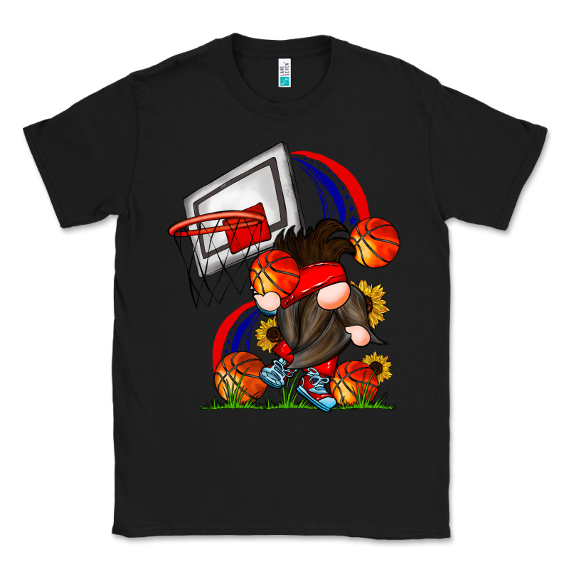 Basketball Gnome Classic Tee by CowhideDigitalArt | Teevron