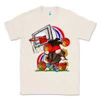 Natural Basketball Gnome Classic Tee - CowhideDigitalArt