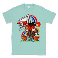 Seafoam Basketball Gnome Classic Tee - CowhideDigitalArt
