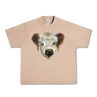 Burro white calf scottish Urban Heavy Tee - BarkalooDesign