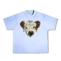 Grape Ice white calf scottish Urban Heavy Tee - BarkalooDesign