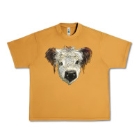 Peanut Butter white calf scottish Urban Heavy Tee - BarkalooDesign
