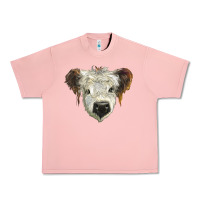 Salmon white calf scottish Urban Heavy Tee - BarkalooDesign