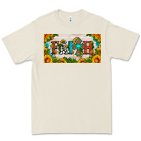Faith Cross And Sunflower License Plate Premium Tee | Teevron