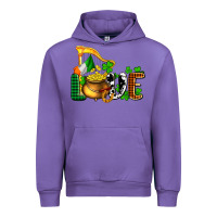 St. Patrick's Love And Golds Urban Hoodie | Teevron