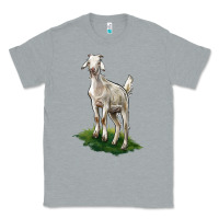 Heather Grey Kiko Goat Classic Tee - LillyAllenDesigns