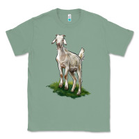 Sage Kiko Goat Classic Tee - LillyAllenDesigns