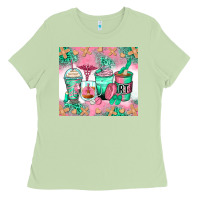 Matcha respiratory therapist coffee cups Ladies Tee - Zillion Design Studio