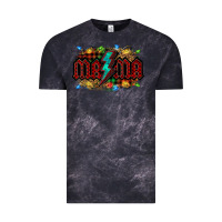 Cloud Black lightning bolt mama christmas Vintage Tee - Jasminsmagicworld