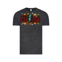Vintage Black lightning bolt mama christmas Vintage Tee - Jasminsmagicworld