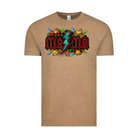 Vintage Coffee lightning bolt mama christmas Vintage Tee - Jasminsmagicworld