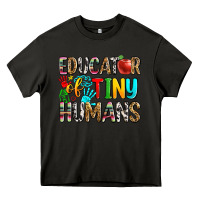 Asphalt educator of tiny humans Heavy Core Tee - Zillion Design Studio