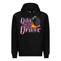 Black dibs on the driver Premium Hoodie - JahusDesignShop