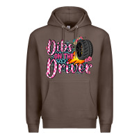 Coffee dibs on the driver Premium Hoodie - JahusDesignShop
