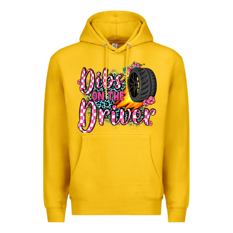 Dibs On The Driver Premium Hoodie by JahusDesignShop | Teevron