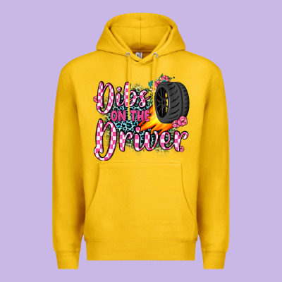 Dibs On The Driver Premium Hoodie Designed By Jahusdesignshop