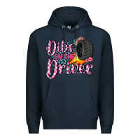 Navy dibs on the driver Premium Hoodie - JahusDesignShop