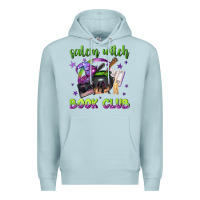Blue Mist Salem witch book club Premium Hoodie - NancyCooperArtShop