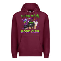 Burgundy Salem witch book club Premium Hoodie - NancyCooperArtShop