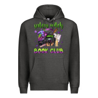 Charcoal Heather Salem witch book club Premium Hoodie - NancyCooperArtShop