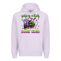 Lilac Salem witch book club Premium Hoodie - NancyCooperArtShop
