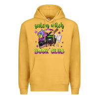 Mustard Salem witch book club Premium Hoodie - NancyCooperArtShop
