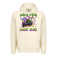 Sandshell Salem witch book club Premium Hoodie - NancyCooperArtShop