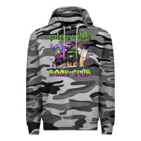 Slate Camo Salem witch book club Premium Hoodie - NancyCooperArtShop