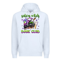 White Salem witch book club Premium Hoodie - NancyCooperArtShop