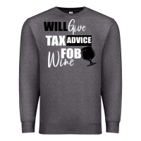 Charcoal Heather Tax Day Will Give Advice For Beer Gift Premium Sweatshirt - Bettercallsaul