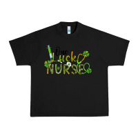 Black one lucky nurse Urban Heavy Tee - BarkalooDesign