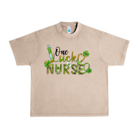 French Oak one lucky nurse Urban Heavy Tee - BarkalooDesign