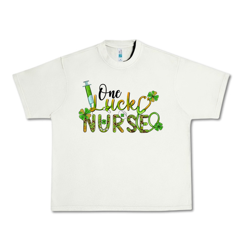 One Lucky Nurse Urban Heavy Tee by BarkalooDesign | Teevron