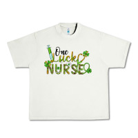 Pistachio one lucky nurse Urban Heavy Tee - BarkalooDesign